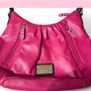 Victoria's Secret Fuchsia Shoulder Bag